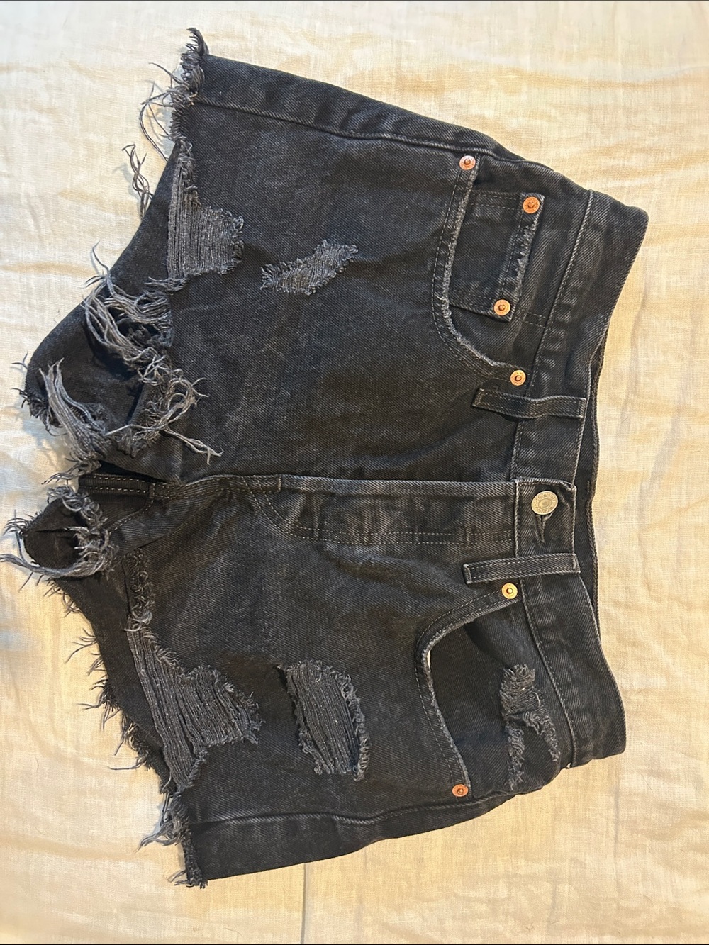 Levi's 501 Original Cutoff Jean Shorts